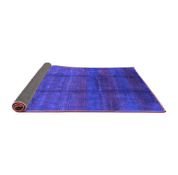 Sideview of Persian Purple Bohemian Rug, urb1236pur