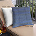Front View of Mid-Century Modern Urban Square Blue Throw Pillow, 18 inch by 18 inch, pwurb1236