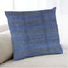 Lifestyle Image of Mid-Century Modern Urban Square Blue Throw Pillow, 18 inch by 18 inch, pwurb1236