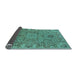 Sideview of Oriental Light Blue Traditional Rug, urb1237lblu