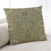 Lifestyle Image of Mid-Century Modern Urban Square Oak Brown Throw Pillow, 18 inch by 18 inch, pwurb1237