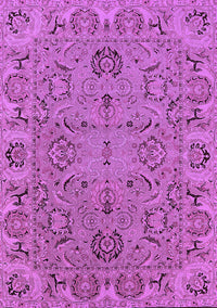 Oriental Purple Traditional Rug, urb1237pur