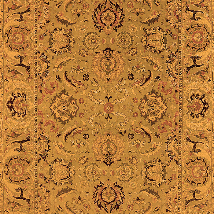 Oriental Orange Traditional Rug, urb1237org