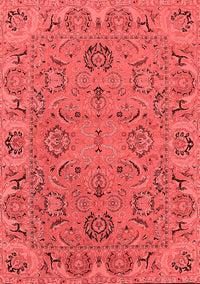 Oriental Red Traditional Rug, urb1237red