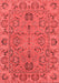 Oriental Red Traditional Area Rugs