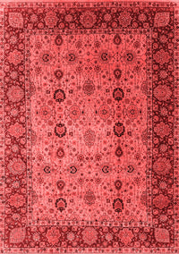 Oriental Red Traditional Rug, urb1238red
