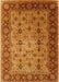 Mid-Century Modern Red Oriental Rug, urb1238