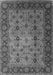 Oriental Gray Traditional Rug, urb1238gry