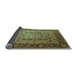 Sideview of Oriental Light Blue Traditional Rug, urb1238lblu
