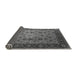 Sideview of Oriental Gray Traditional Rug, urb1238gry