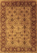 Oriental Brown Traditional Rug, urb1238brn