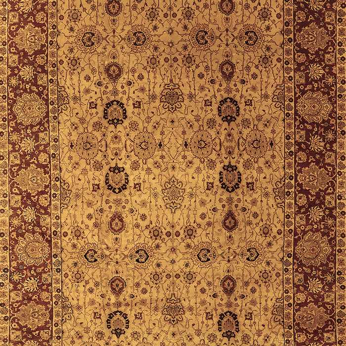 Oriental Brown Traditional Rug, urb1238brn