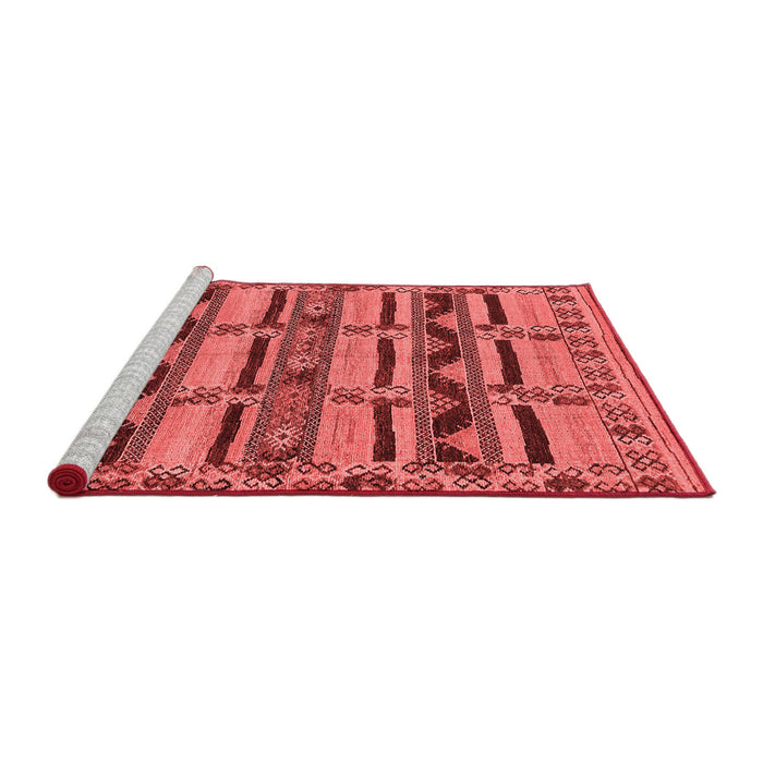 Industrial Red Washable Rugs
