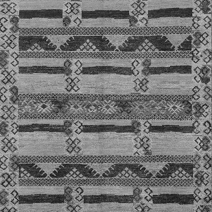 Machine Washable Oriental Gray Industrial Rug, wshurb1239gry