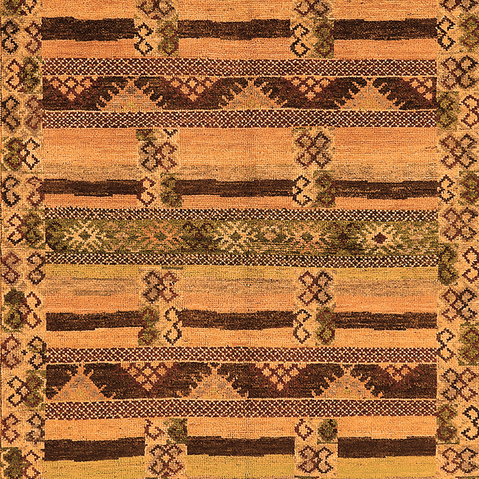 Oriental Orange Industrial Rug, urb1239org