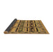 Sideview of Oriental Brown Industrial Rug, urb1239brn