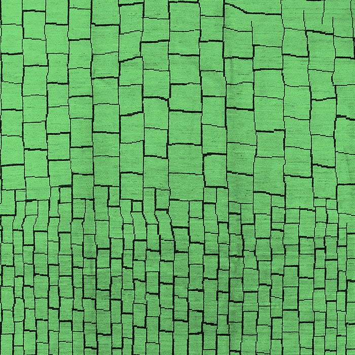 Machine Washable Solid Emerald Green Modern Area Rugs, wshurb1240emgrn