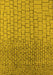 Machine Washable Solid Yellow Modern Rug, wshurb1240yw