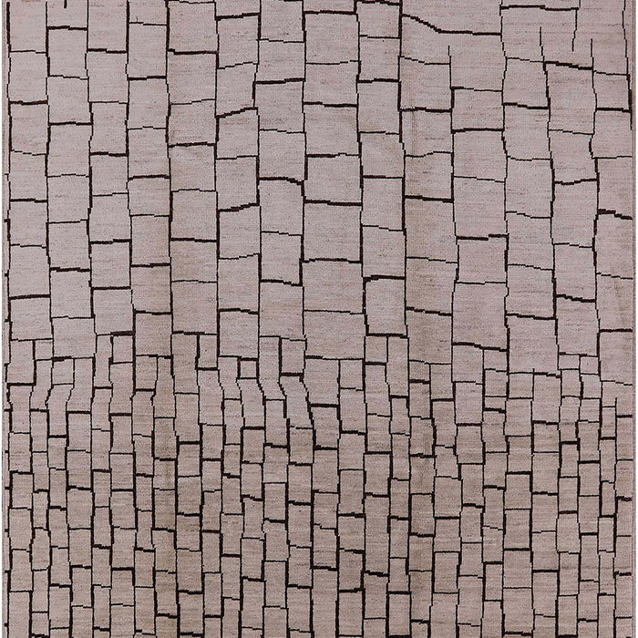 Machine Washable Industrial Modern Puce Purple Rug, wshurb1240