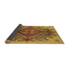 Sideview of Oriental Brown Industrial Rug, urb1241brn