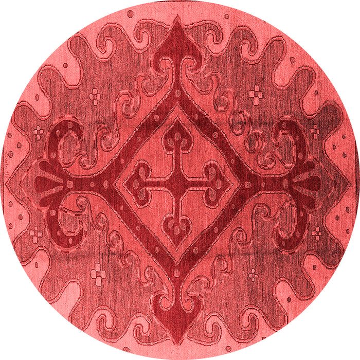 Oriental Red Industrial Rug, urb1241red