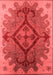 Oriental Red Industrial Area Rugs