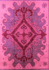 Oriental Pink Industrial Rug, urb1241pnk