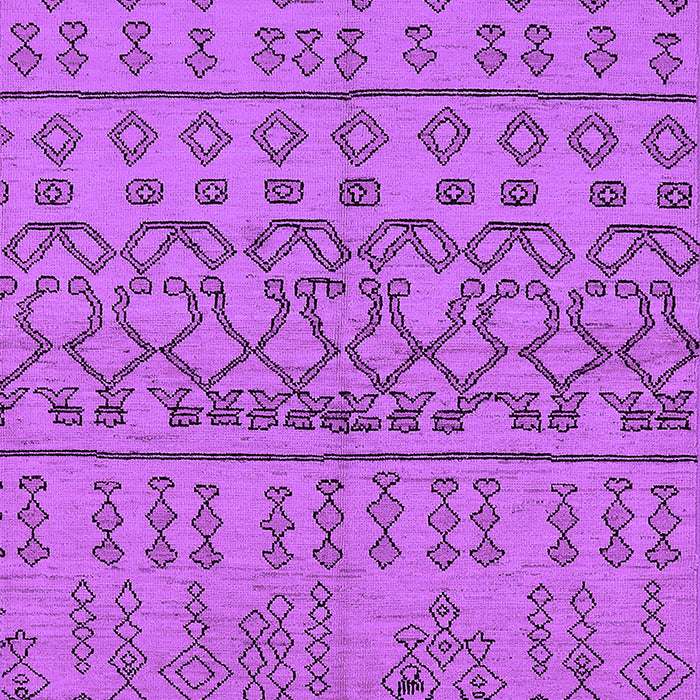 Solid Purple Modern Rug, urb1242pur