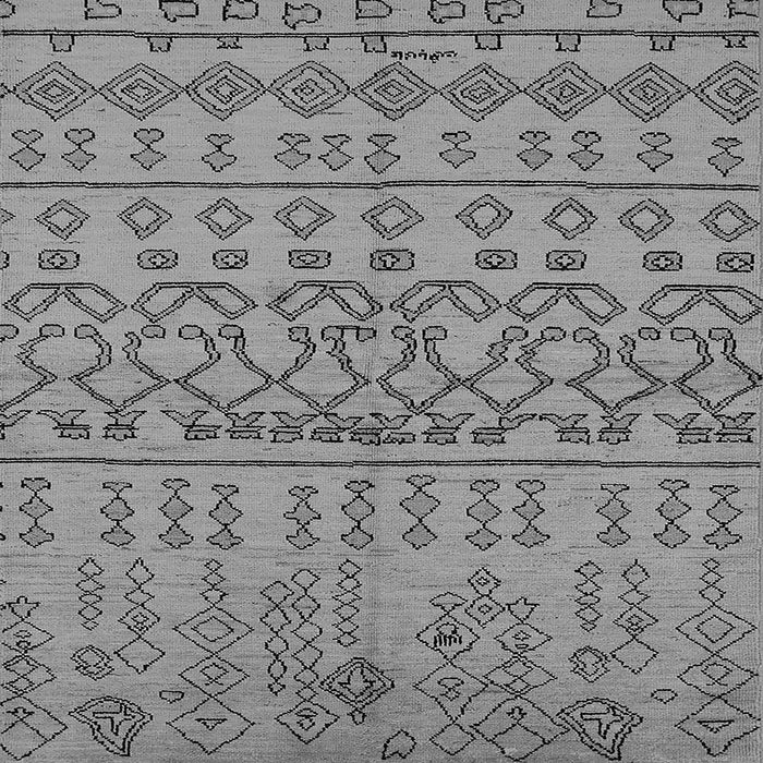 Square Machine Washable Solid Gray Modern Rug, wshurb1242gry