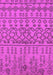 Machine Washable Solid Pink Modern Rug, wshurb1242pnk