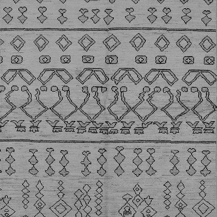 Machine Washable Solid Gray Modern Rug, wshurb1242gry