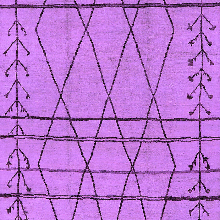 Oriental Purple Industrial Rug, urb1243pur