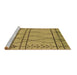 Sideview of Machine Washable Oriental Brown Industrial Rug, wshurb1243brn