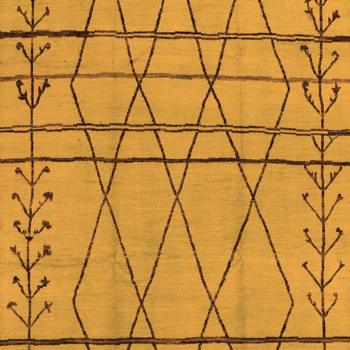 Oriental Orange Industrial Rug, urb1243org