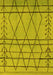 Oriental Yellow Industrial Rug, urb1243yw