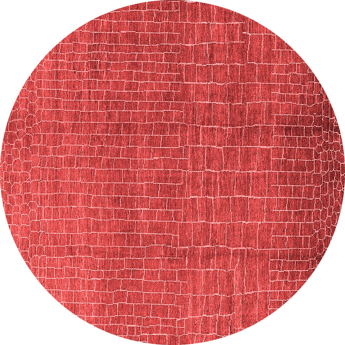 Machine Washable Oriental Red Industrial Rug, wshurb1244red