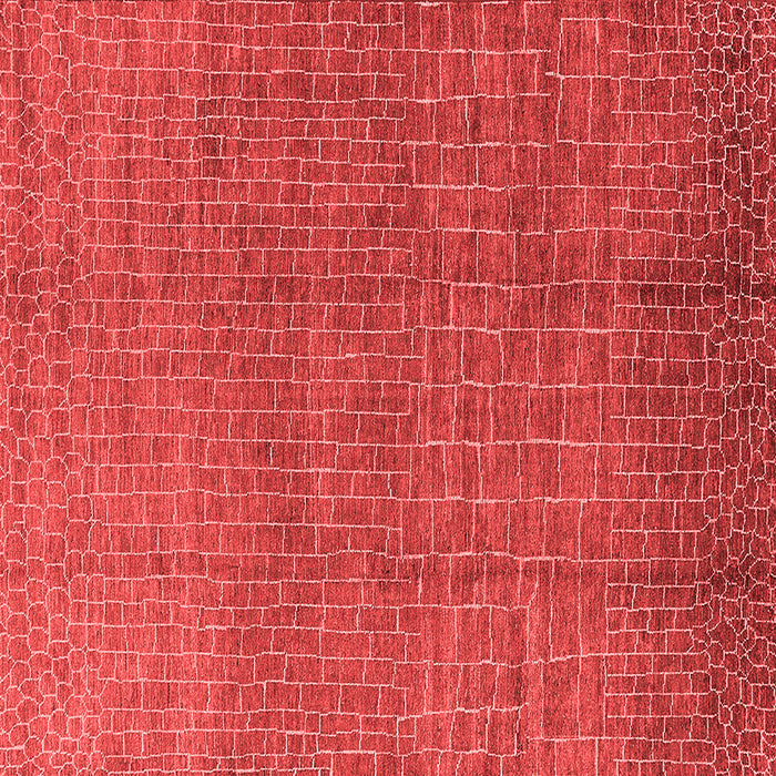 Machine Washable Oriental Red Industrial Rug, wshurb1244red