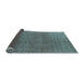 Sideview of Oriental Light Blue Industrial Rug, urb1244lblu