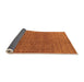 Sideview of Oriental Orange Industrial Rug, urb1244org