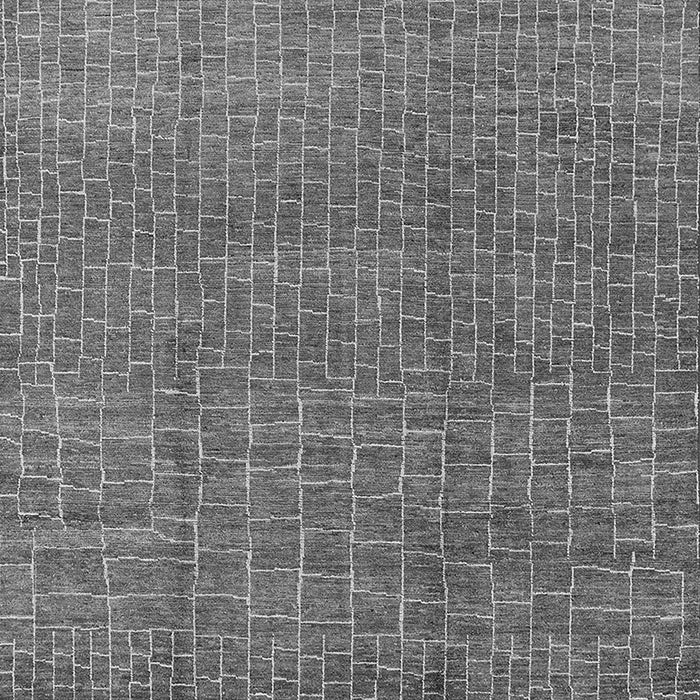 Machine Washable Oriental Gray Industrial Rug, wshurb1244gry