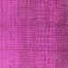 Square Machine Washable Oriental Pink Industrial Rug, wshurb1244pnk