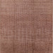 Square Machine Washable Industrial Modern Light Copper Gold Rug, wshurb1244