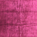 Square Oriental Pink Industrial Rug, urb1245pnk