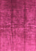 Machine Washable Oriental Pink Industrial Rug, wshurb1245pnk