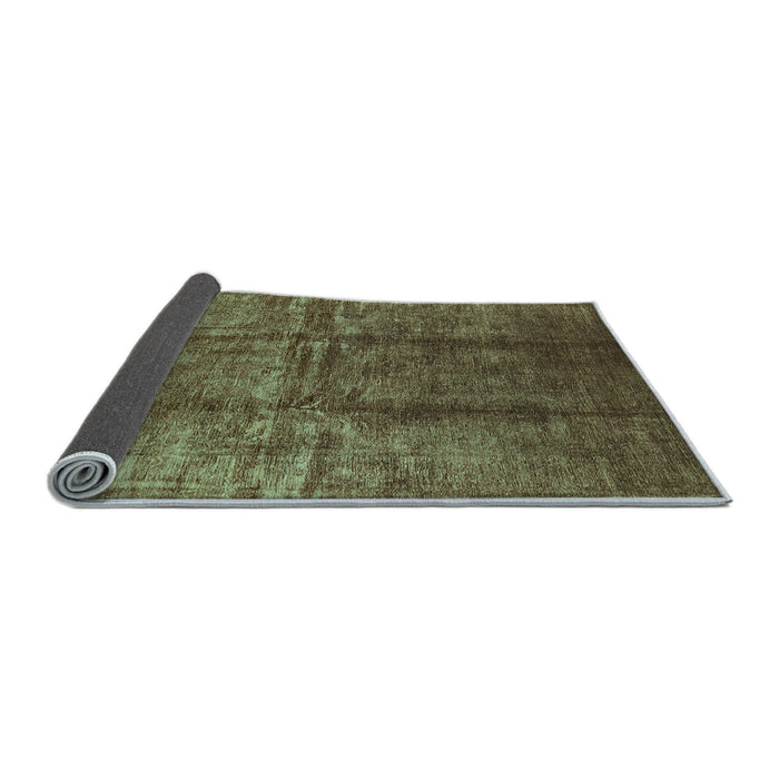 Sideview of Oriental Light Blue Industrial Rug, urb1245lblu
