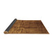 Sideview of Oriental Brown Industrial Rug, urb1245brn