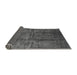 Sideview of Oriental Gray Industrial Rug, urb1245gry