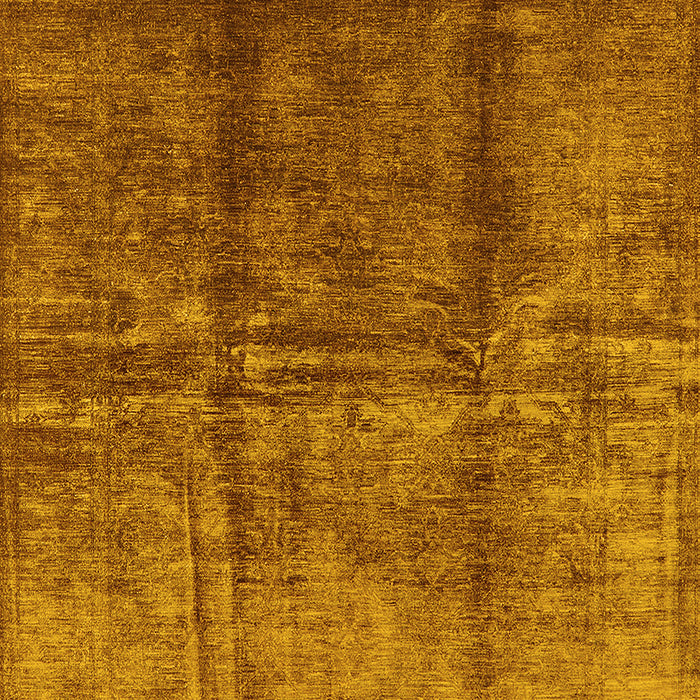 Oriental Yellow Industrial Rug, urb1245yw