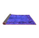 Sideview of Oriental Purple Industrial Rug, urb1246pur