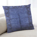 Lifestyle Image of Mid-Century Modern Urban Square Dark Slate Blue Purple Throw Pillow, 18 inch by 18 inch, pwurb1246